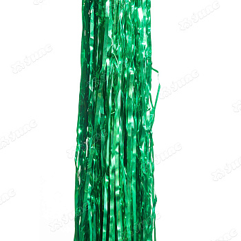 Дождь новог. D-01Е 1м зеленый (цена за 10шт) (100)