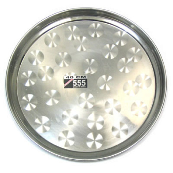 Поднос VETTA из нержавейки круглый 40 см  833-028 х36