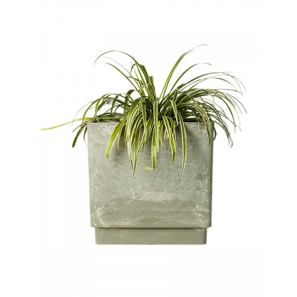 Горшок 6,5 л светлый древесный уголь H-16UF20-1сду 