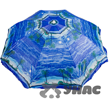 Зонт пляжный h-2м d-200см с наклоном 1106-1JW(30)