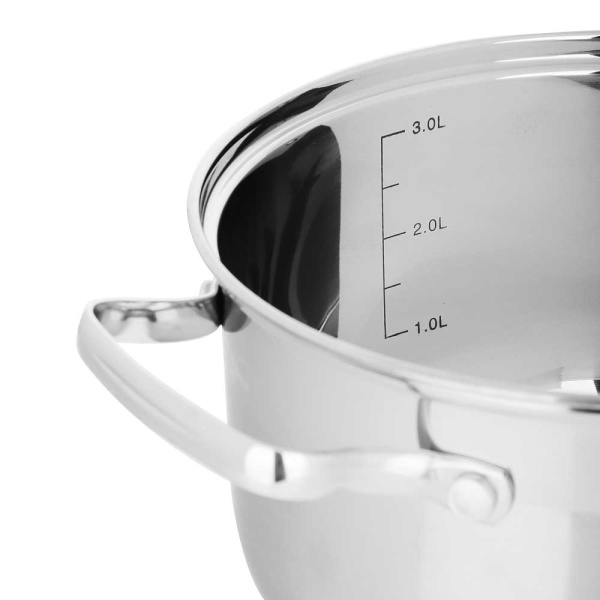 Кастрюля 3,5л стекл.кр, индукция Берн VETTA 822-101