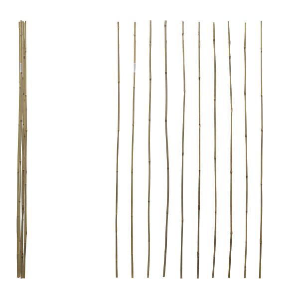 Бамбуковые колышки 150см 10/12мм комплект 10шт (25)