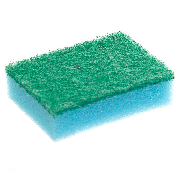 Губка для посуды Мистер Бульк M 10шт  МБ 104 х30