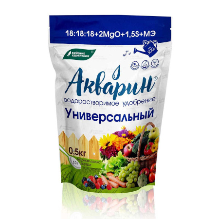 Акварин Универсал 0,5кг (дой-пак) БХЗ х 12 
