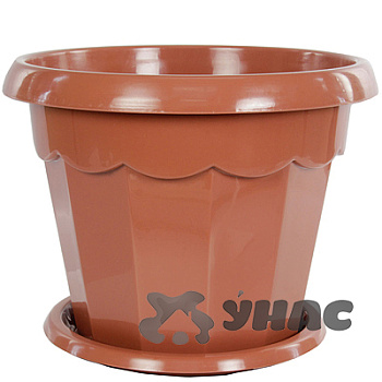 Горшок ГАРМОНИЯ 7л с под. КОР. БШ1577 (20) 