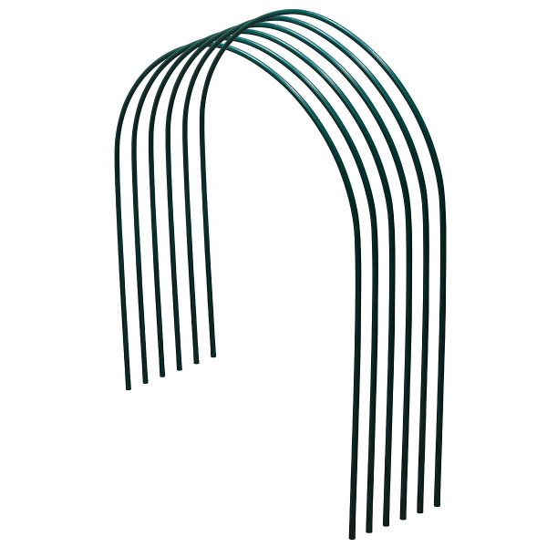 Дуга парниковая, комплект из 6-ти штук, материал стальная трубка в ПВХ оболочке, длина 2м, ширина 1м, высота 0.75м САДОВИТА  (х200шт.)