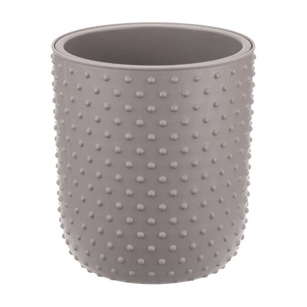 Кашпо БАБЛ 155мм 1,5л со вставкой французcкий серый М3252 х8 