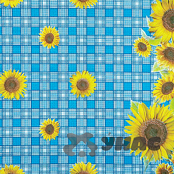 Клеенка тканая основа 125*25м 1 сорт 103/1 (подсолнух) Тверь