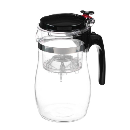 Заварник "Микке" с кнопкой пластик 800мл 850-204