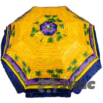 Зонт пляжный h-2,4м d-240см 1077-JW (20)