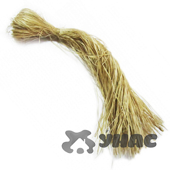 Мочалка натуральная из мочала, длина 1 метр, вес 50 гр x50