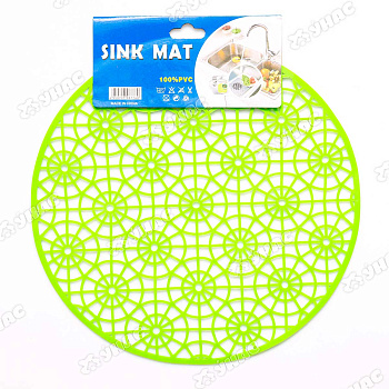 Коврик для раковины 28см силикон 1946NA (240)