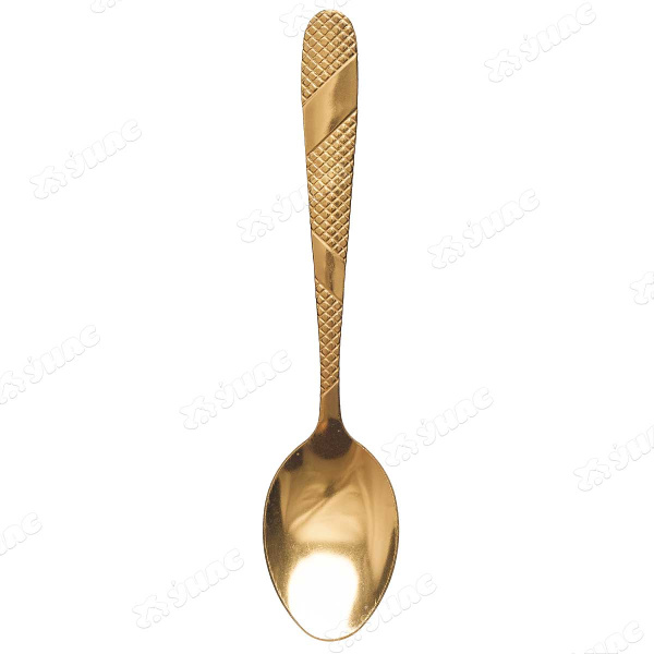 Ложка чайная золото 6шт "квадрат" NA2303-3 (100)