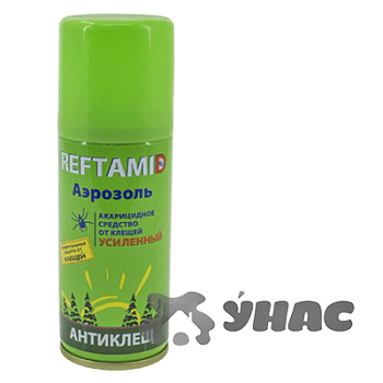 РЕФТАМИД аэрозоль Антиклещ Экстра 100мл  х15  03.08.015.08