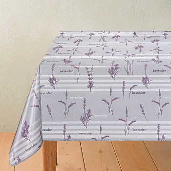 Клеенка 140*20 ДЕКОРАМА 35С (лаванда сер.) ТУРЦИЯ