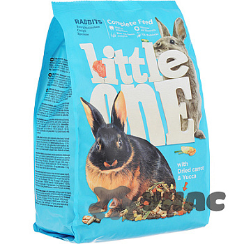 ЛИТЛ ВАН (LITTLE ONE) Корм для кроликов 900г x4