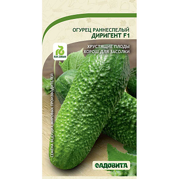 Огурец Диригент F1 5шт Rijk Zwaan/Садовита Ц
