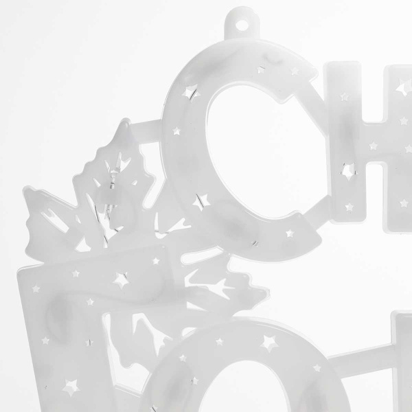 Гирлянда-панно  С НОВЫМ ГОДОМ ЦВЕТНАЯ/пластик/