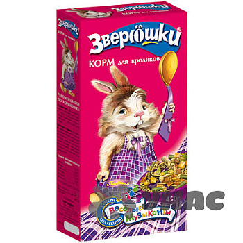 ЗООМИР ЗВЕРЮШКИ Корм для кроликов 450г х18