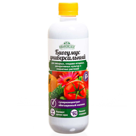 Биогумус 0,5л. универсальный Ивановское суперконцентрат х12 