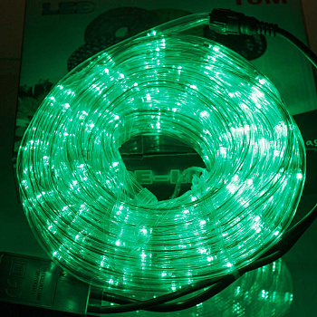 Гирлянда Дюралайт ЗЕЛЕНЫЙ / 10м /