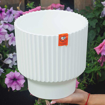 Горшок АРКАДА 7,2 л Белый АР23-10 х3 