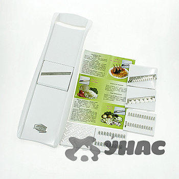 Овощерезка белая 6 ножей в коробке ЛБ-144 Кисловодск х80