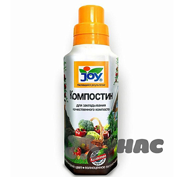 Удобрение жидкое 0,5л. Компостин (лигногумат) JOY х16 
