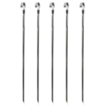 Мангал  "Эконом" 400х240х400 (0,35-0,4мм) х13, в коробке + 5 шампуров (сталь 0,5мм уголком без витка) ООО "ТД"МЕТИЗ"