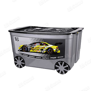 Ящик для игрушек "KidsBox" на колёсах Эльфплас 449