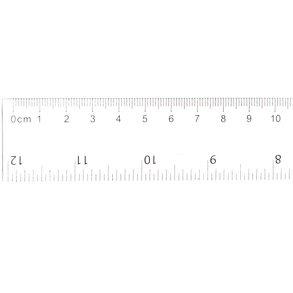 Линейка пластиковая прозрачная 30см YL88131-30