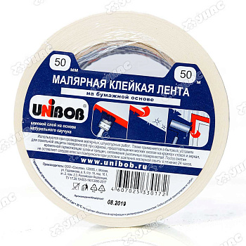 Скотч КЛ малярный 50 х 50 UNIBOB 28139