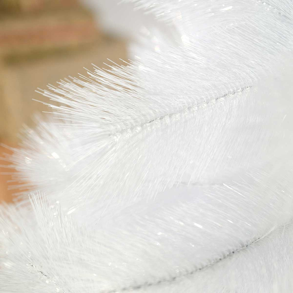 Елка HJ180-87 180 см БЕЛАЯ 160 веток пластиковая подставка