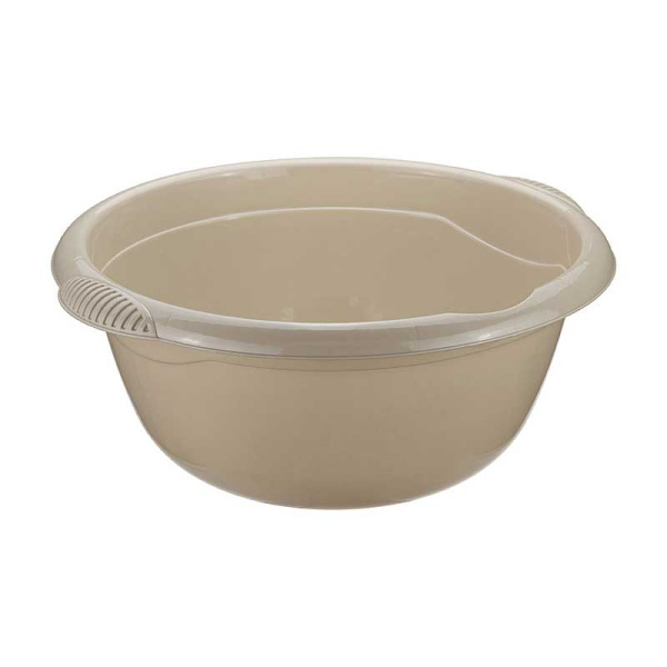 Таз 6,5л круглый М2505 Латте (35)