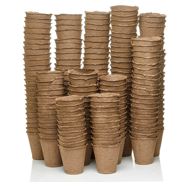 Торфяные горшочки 90х90 круг х200 