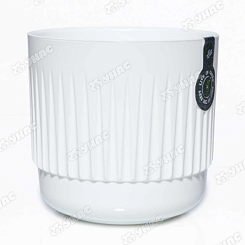 Горшок "Бета" 3л Бел.с вкл Б17-10 Ливингрин х6 