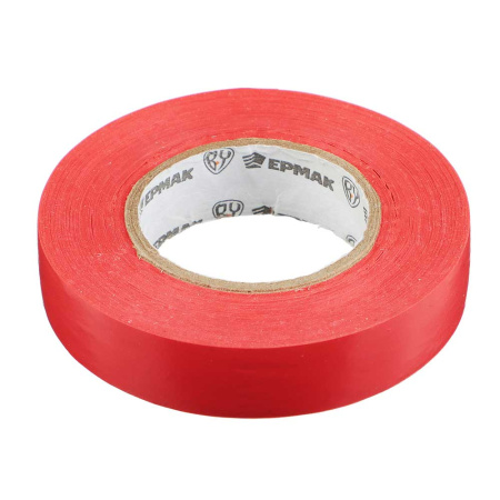 Изолента ПВХ выс.сорт красн (Барнаул) 672-001