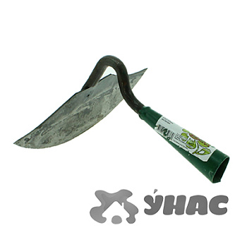 Мотыга радиусная зеленая "Садко"  230х95мм 011017  х44