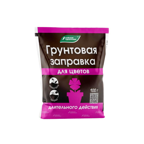 Грунтовая заправка "Для цветов" 100г БХЗ х20 