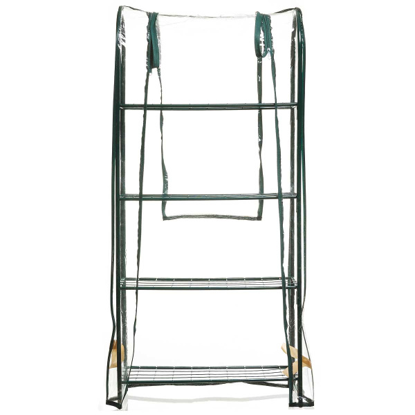 Парник на подоконник Садовкин, 4 полки 25*50*110 см