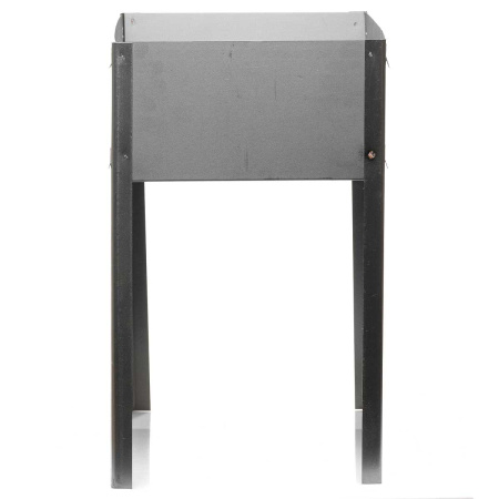 Мангал  "Эконом" 400х240х400 (0,35-0,4мм) х13, в коробке + 5 шампуров (сталь 0,5мм уголком без витка) ООО "ТД"МЕТИЗ"