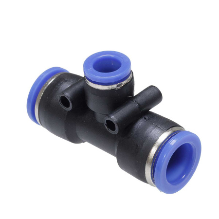 Соединитель тройной T-образный SH-10108  8/12 быстросъем (комплект 10шт)