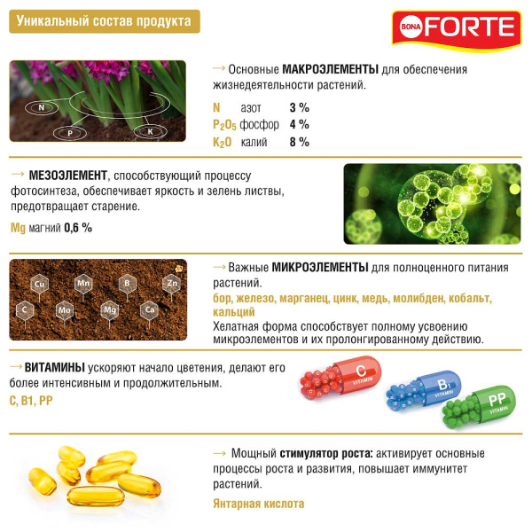 Бона Форте 10 мл КРАСОТА Для луковичных х75 