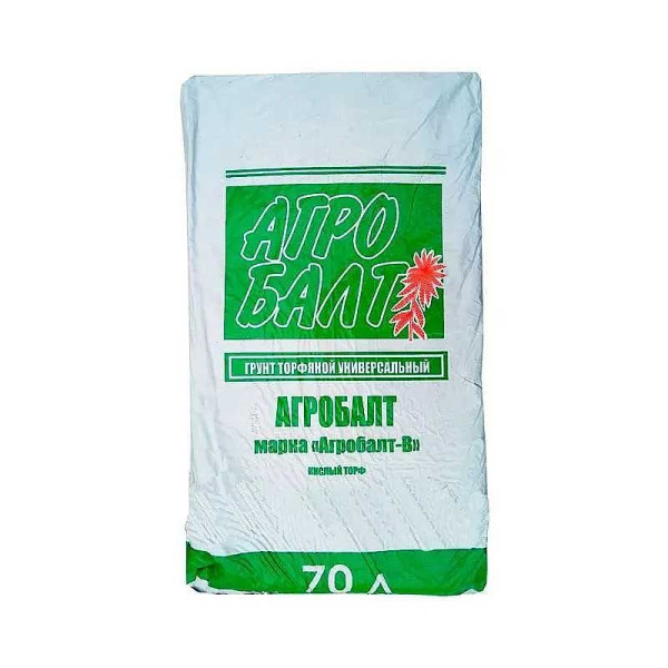 Торф 70л. АГРОБАЛТ-В (верховой) 1/45 
