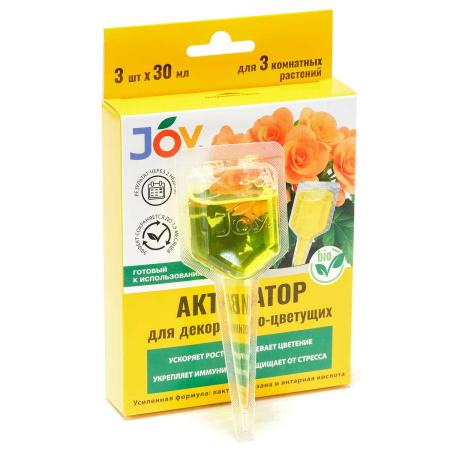 АКТИВАТОР ДЛЯ ДЕКОРАТИВНО-ЦВЕТУЩИХ монодоза 90мл, JOY GARDEN  х18 
