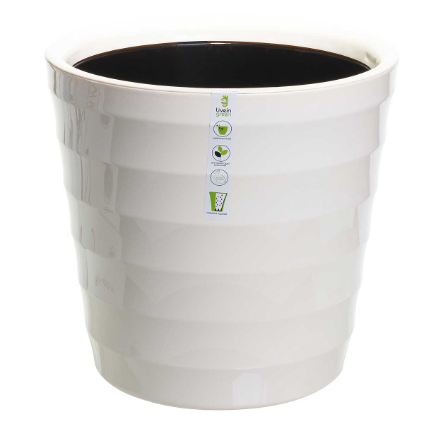Горшок Лаура 16,6 л Ванильный ЛР30-31 Ливингрин х1 