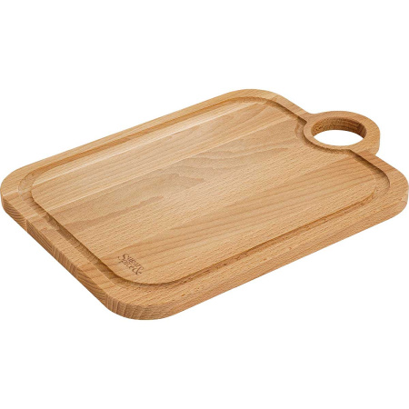 Доска разделочная РОЗМАРИ 34х24см с круглой ручкой дерево