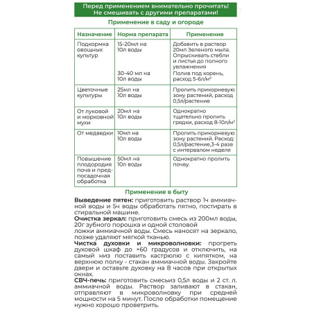 Спирт нашатырный 1л С х6 