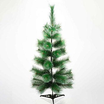 Елка HJ 90-82-1 90 см СНЕГ 41 ветка пластиковая подставка