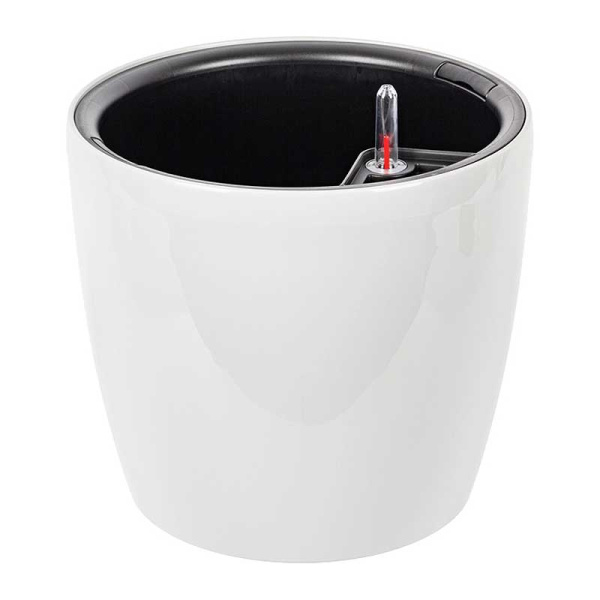 Кашпо автополив АНФА D280 13л Белый М3233 х1 